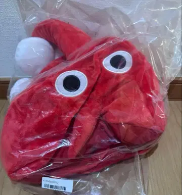 피크민 코스튬 모자 빨간 피크민