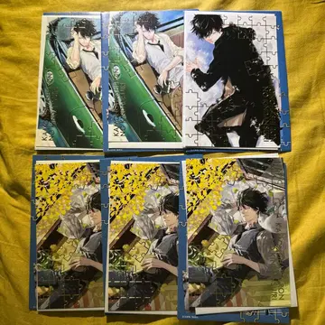 아마노 아키라 전시회 원화전 카모하시 론의 금단 추리 카모론 금박 엽서