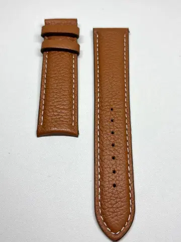 코니쉬 헤리티지 40용 22mm 벨트 카프 코냑 브라운