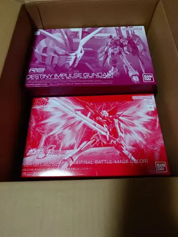 RG 데스티니 임펄스 HG 데스티니 건담 specii