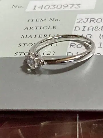 스타 주얼리 K10 WG 다이아몬드 0.03ct