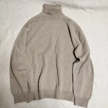일본제 Austin Reed 캐시미어 100% 터틀넥 스웨터 L