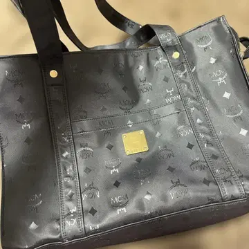 MCM 토트백 블랙