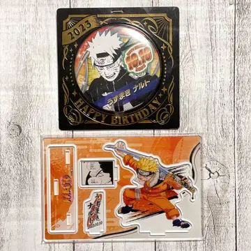 NARUTO 나루토 벌스데이 캔뱃지 명장면 디오라마 피규어