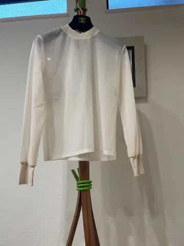 아나이 트리코 오간자 리브 풀오버