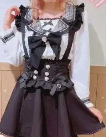 양산형 지뢰 스커트 미니 스커트