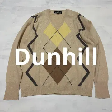 스코틀랜드제 던힐 캐시미어 100% 니트 스웨터
