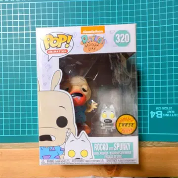 Funko pop 320 록키의 모던 라이프 록키 & 스팬키