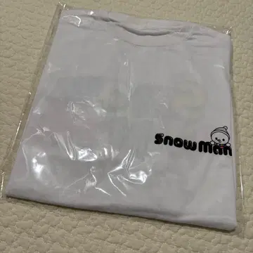 [ 미개봉 새상품 ] SnowMan T셔츠 로고Ver. SnowWorld
