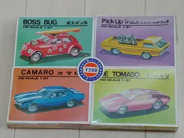 도유샤 미니 프라모델 4점 팩 당시 물품