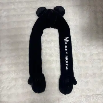 미키의 후드 부착 머플러