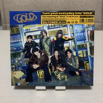 SixTONES 5th Album GOLD 초회 B