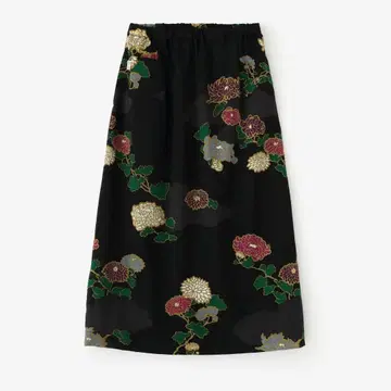 Sousou 쌍통의 구름을 두른 국화 모슬린