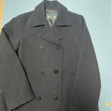 EASTBOY 피 코트 다크 그레이 L 사이즈