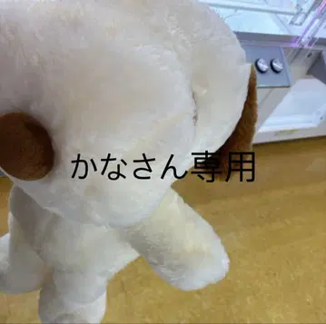 강아지 봉제 인형 본체