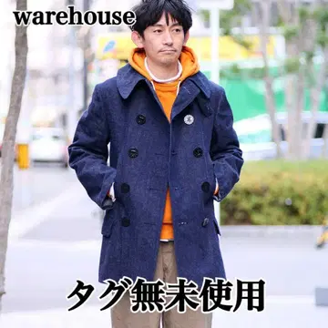 warehouse 사이즈 38 Lot.2205 인디고 데님 피 코트
