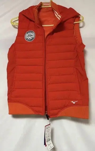 미즈노 블레스서모 라이트 무게 다운 베스트 [여성용] 스파이시 오렌지