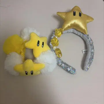 USJ 스타 머리띠 스크런치 세트