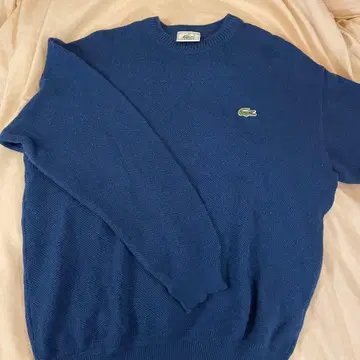 LACOSTE 네이비 니트 스웨터