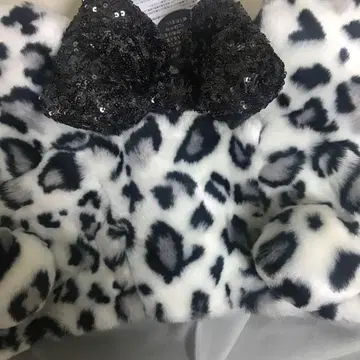 미니 표범 무늬 레오파드 무늬 팬 캡 디즈니
