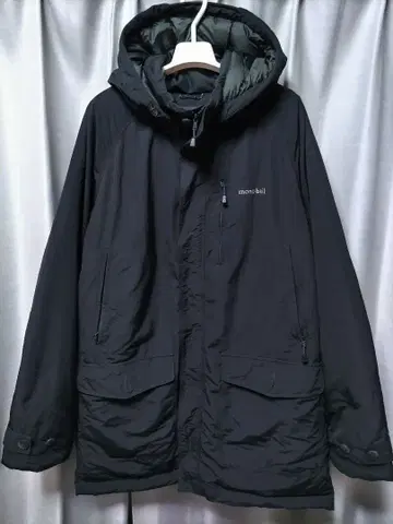 몽벨 하스키 코트 블랙