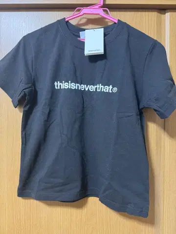 thisisneverthat 블랙 반팔T셔츠