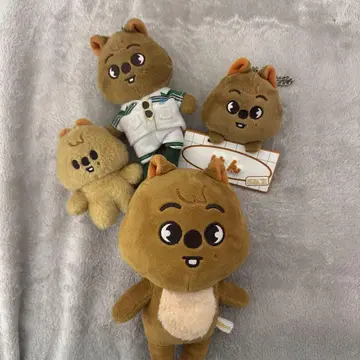 동물 캐릭터 봉제 인형 세트