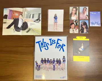 TWICE 나연 친필 사인 엽서 & THIS IS FOR 앨범