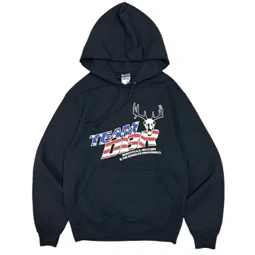 빈티지 후드 맨투맨 US Military 미군 관련 팀 레어