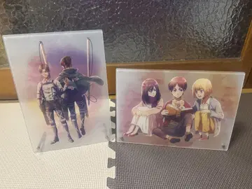 제일복권 [ 진격의 거인 ~땅울림~ ] D, E상 아크릴 보드 각 1종