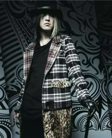 ARMED 레오파드 체크 자켓 HISASHI GLAY 레오파드 무늬