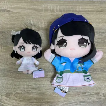 =LOVE 이코라브 사사키 마이카 퍼펫 봉제 인형 모리 판타지 2점