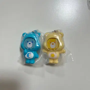 케어베어 사진 프레임 마스코트 2종 세트