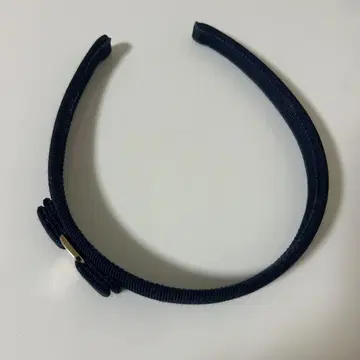 페라가모 ferragamo 네이비 리본 포함 헤어밴드