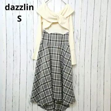 dazzlin 트위스트 크로스 도킹 원피스 S 사이즈