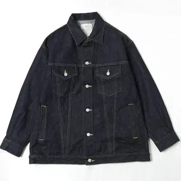 Text (markaware) Denim Jacket 데님 자켓