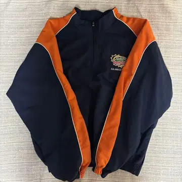 러셀 애슬레틱 구제 의류 나일론 자켓