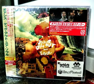 새상품/최초 한정 오아시스 디그.아웃.유어.소울 CD+DVD