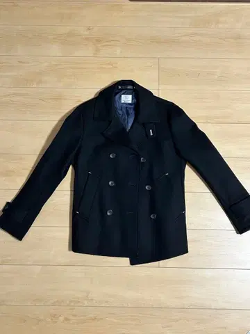 UNITED ARROWS 피 코트 네이비
