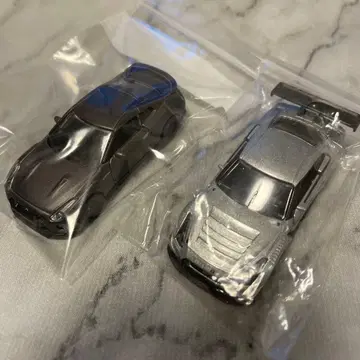 마조렛 Nissan GT-R 미니카 2대 세트