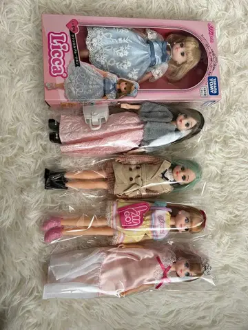 리카짱 침대 인형 세트