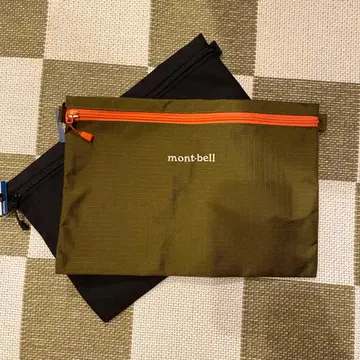 mont-bell 트래블 파우치 2색 세트