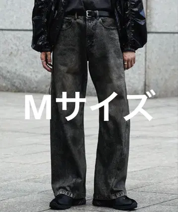 VINTAGE WASHED CURVED DENIM 빈티지 인디고