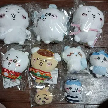 치이카와 봉제 인형 9체 세트