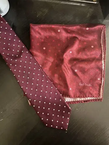 PaulSmith 넥타이 치프 2세트