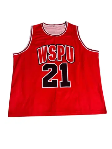 WurtS 농구 유니폼 XL 빨간색