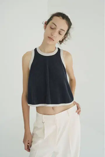 CLANE PILE FLARE TANK TOPS