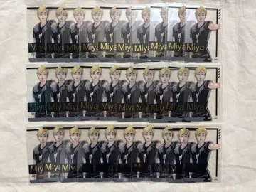 미야 아츠무 금박 클리어 카드 컬렉션 하이큐