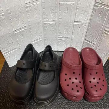 크록스 스톰프 메리제인 사이렌 로제트 크로그 24cm