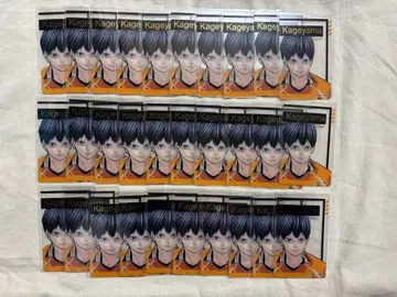 카게야마 토비오 금박 클리어 카드 컬렉션 하이큐